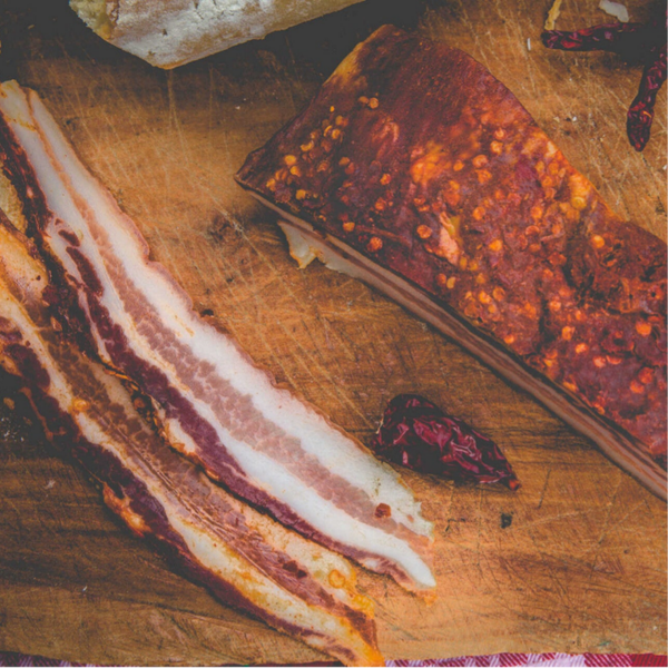 Pancetta piccante al kg