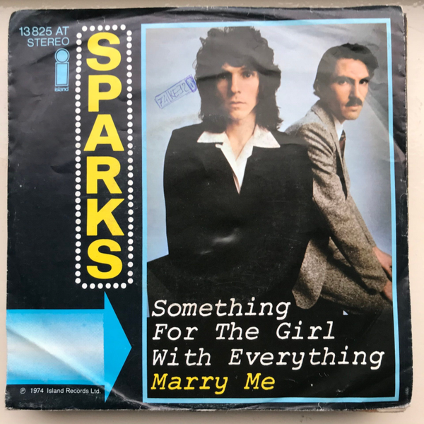 Sparks: Something for the girl with everything (Vinyl single)