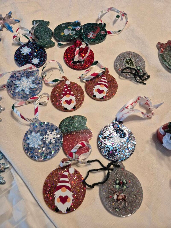 Leftover Christmas ornaments
