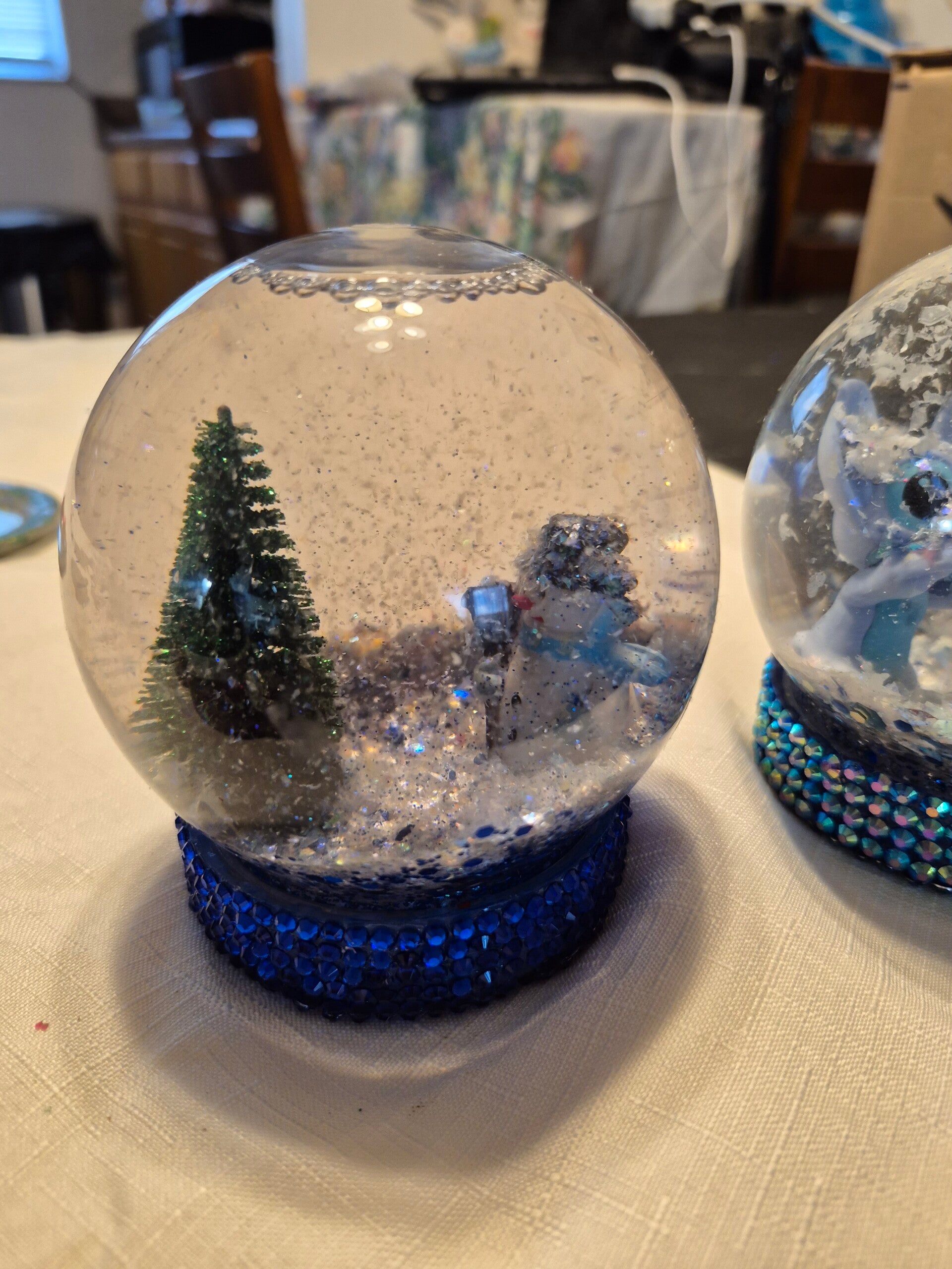 Christmas snowglobes
