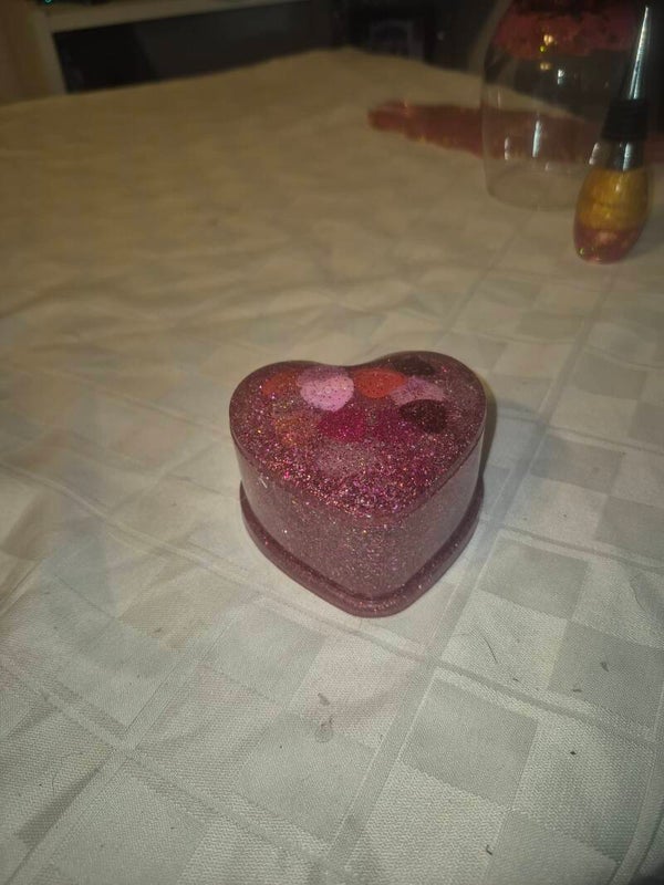 Heart trinket boxes