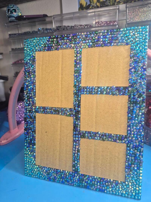 Rhinestoned picture frames
