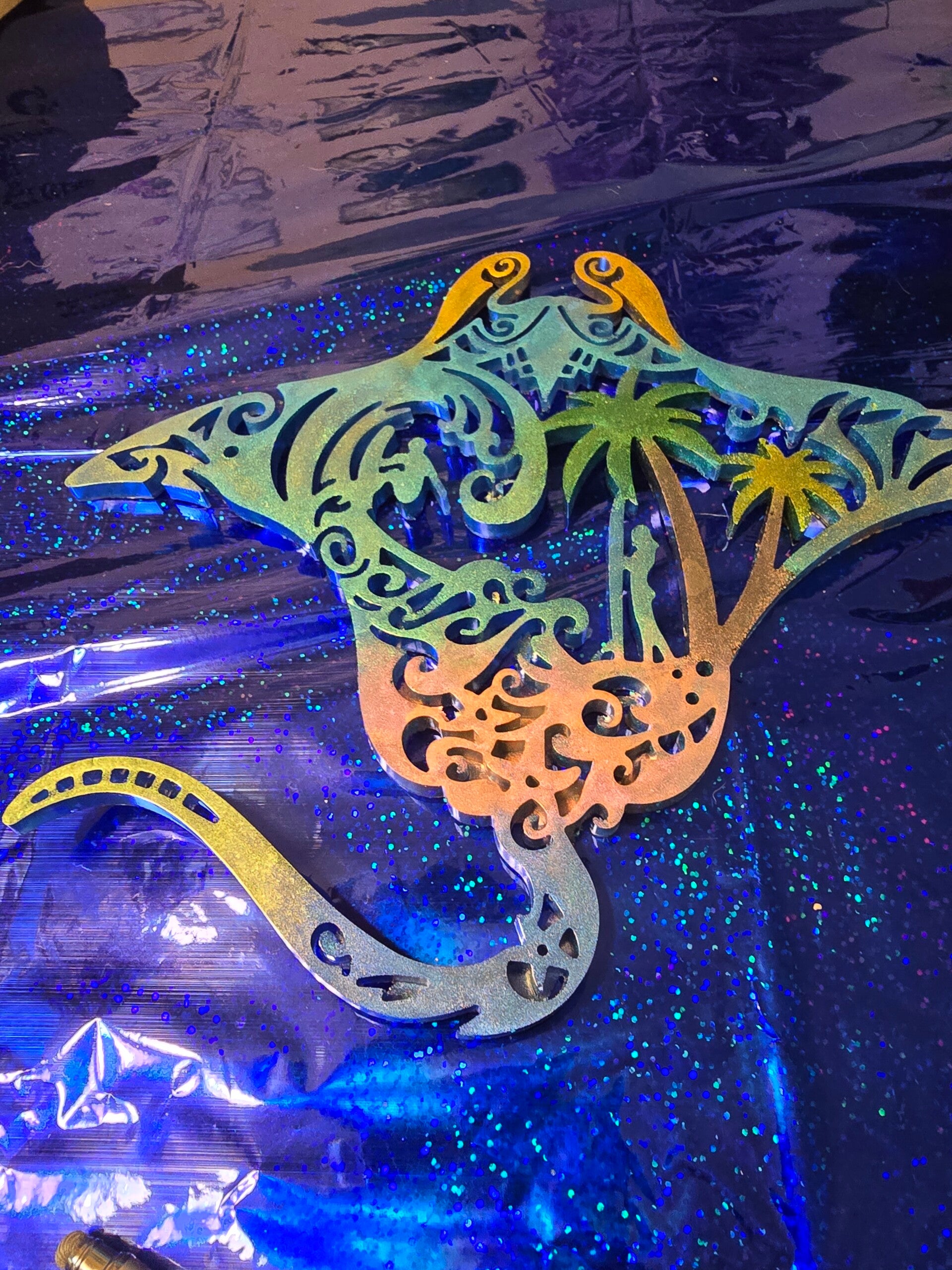 Stingray wall hanging