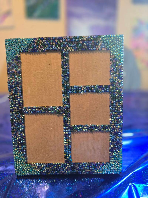Rhinestoned picture frames