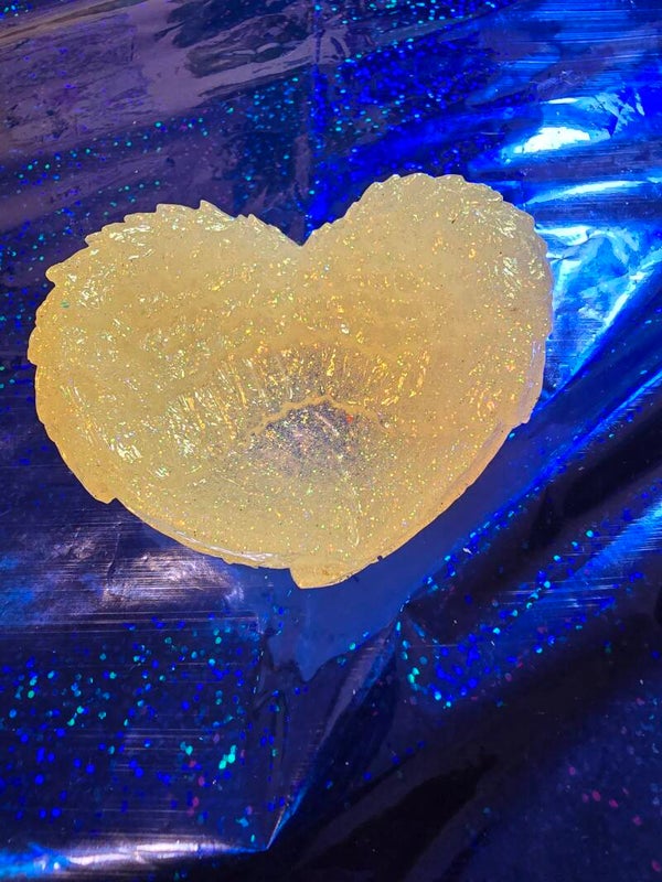 Angel wing heart dishes