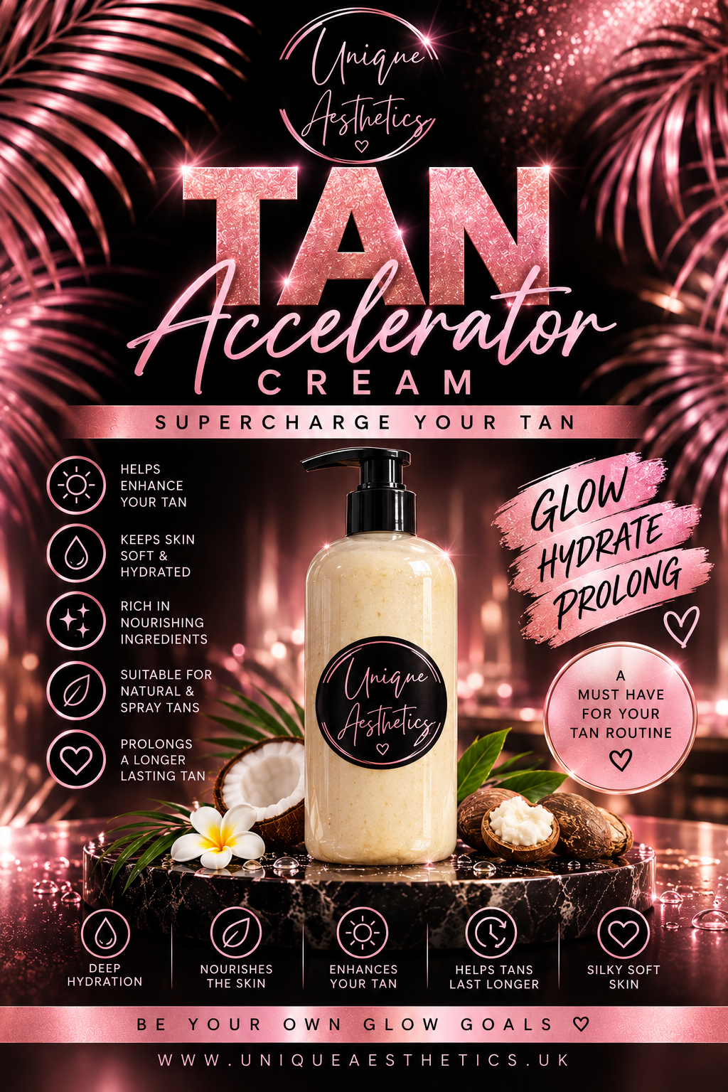 24hr tan accelerator cream
