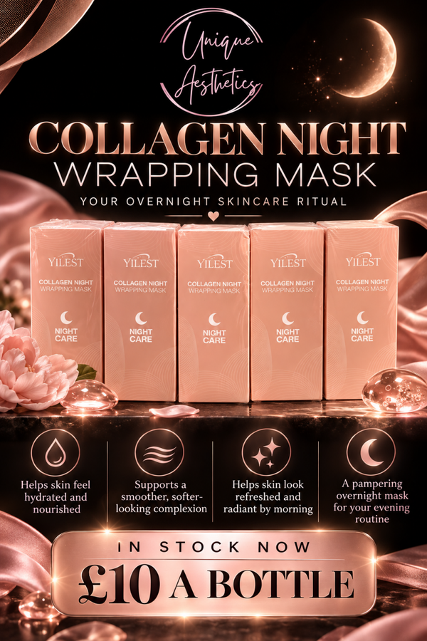 Collagen night wrap mask