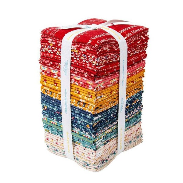 Riley Blake Americana Fat Quarter Bundle 52pcs
