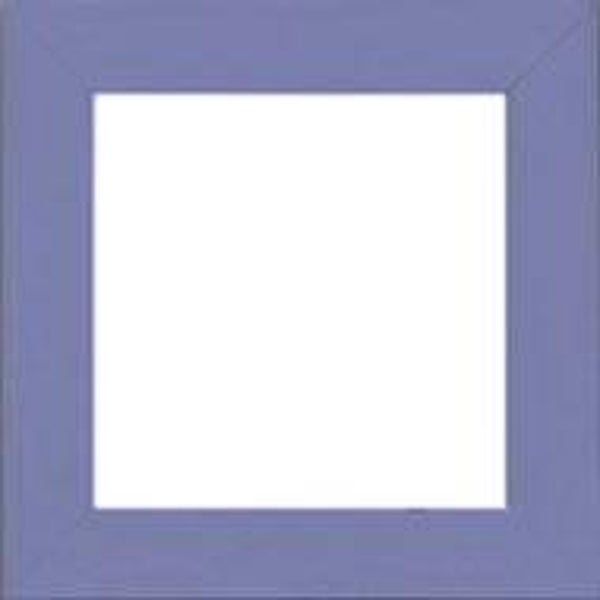 6x6 frame periwinkle wood