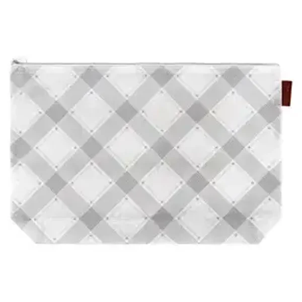 Charcoal Plastic Mess Project Bag