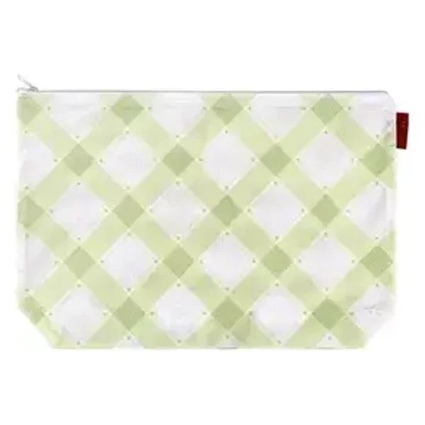 Olive Plastic Mess Project Bag