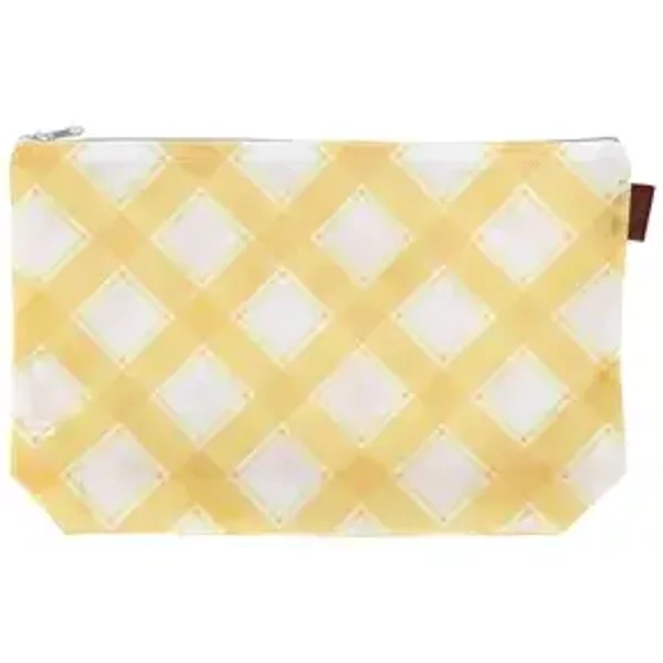 Cornsilk Plastic Mess Project Bag