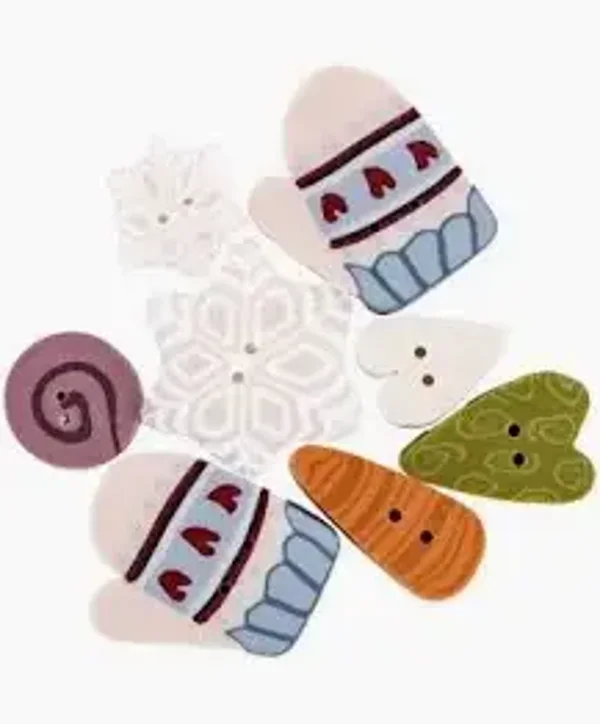 Winter Buttons