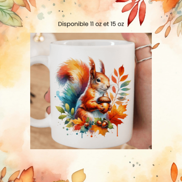 Tasse en céramique 11 ou 15 oz