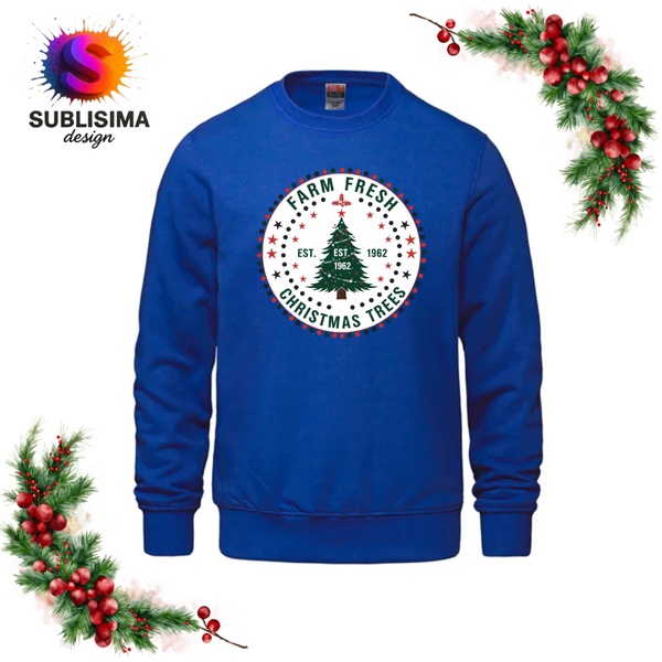 Ouaté à col rond - Noël " Christmas Tree "