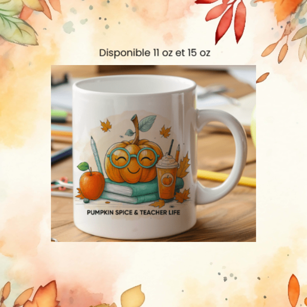 Tasse en céramique 11 ou 15 oz