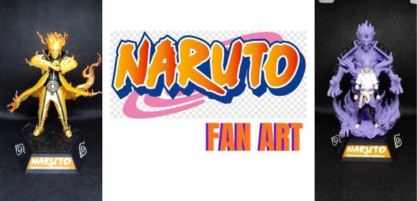 NARUTO FAN ART - NARUTO E SASUKE