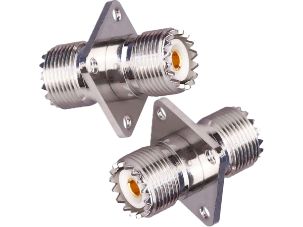 PL 259 UHF Chassis Male - Male