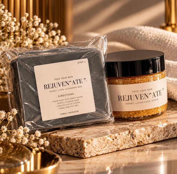 Honey Luvin Bar + Honey Luvin Scrub set