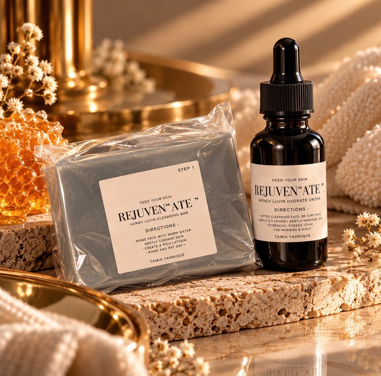 Honey Luvin Bar + Oil Set