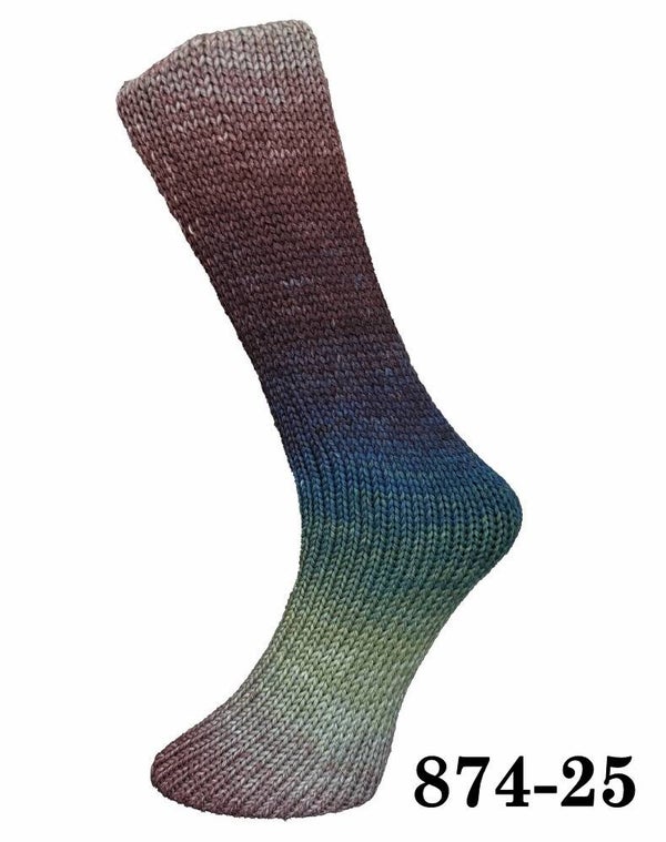 Lungauer Sockenwolle 8fach Q/25