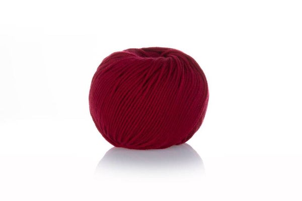 Merino Wolle 120 extrafein - Weinrot M409