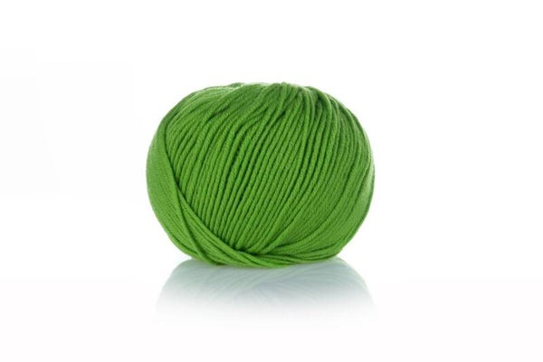 Merino Wolle 120 extrafein - Apfelgrün M420