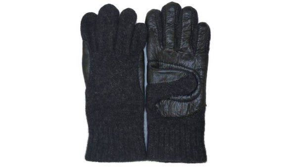 Fingerhandschuhe mit Leder FHL