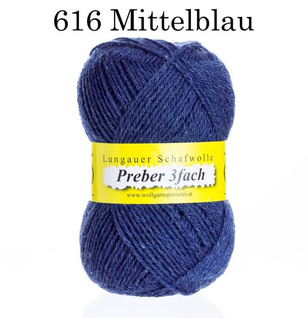 Trachtenwolle Preber 3fach Art.-Nr. 616