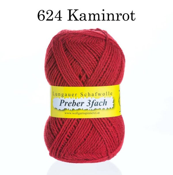 Trachtenwolle Preber 3fach Art.-Nr. 624