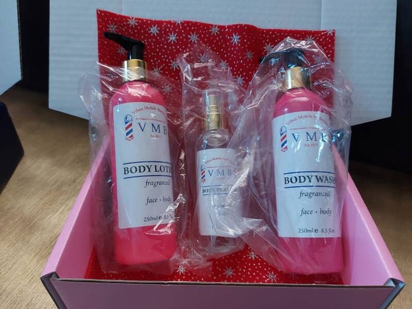 Luxury female body and hair care