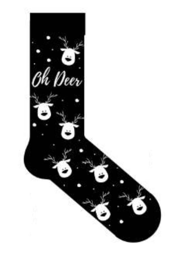 Kerstsokken “ Oh Deer” maat 40-45
