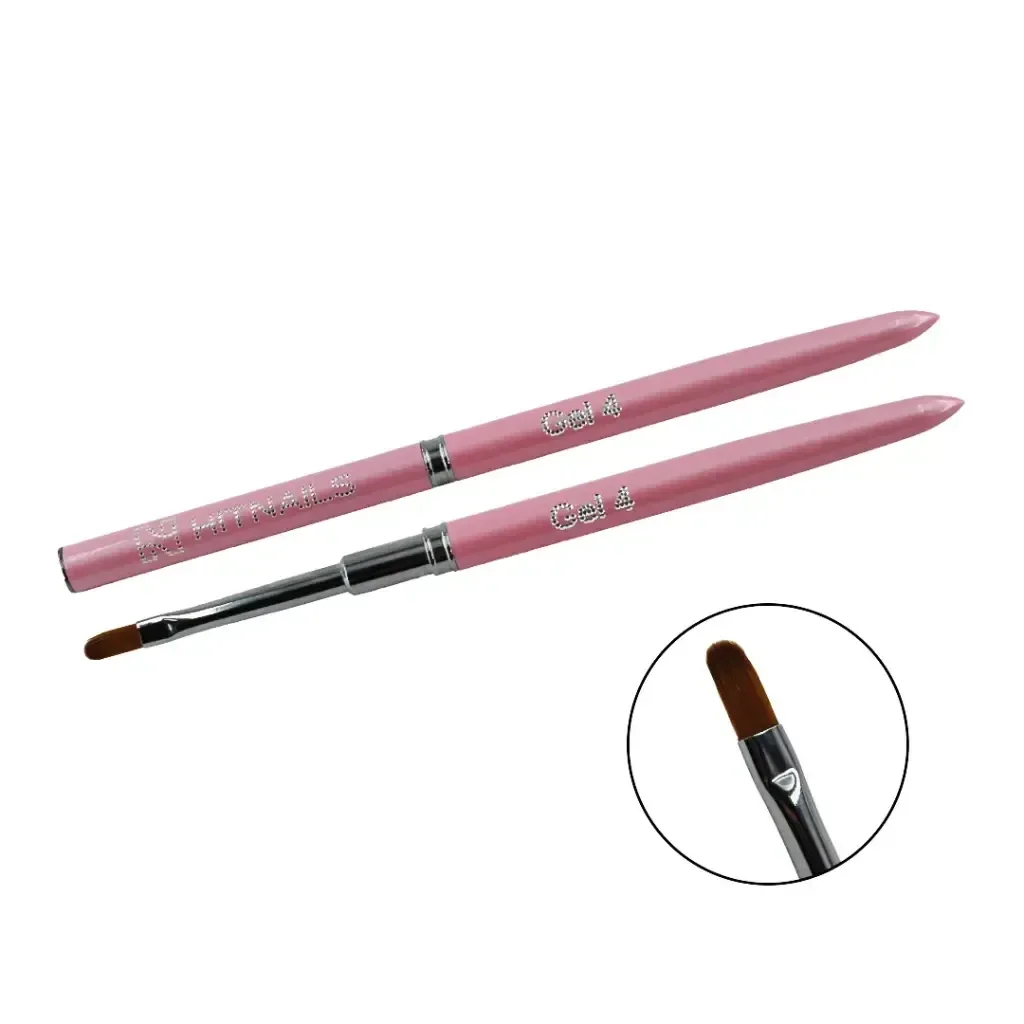 Pincel Gel #4 con tapa
