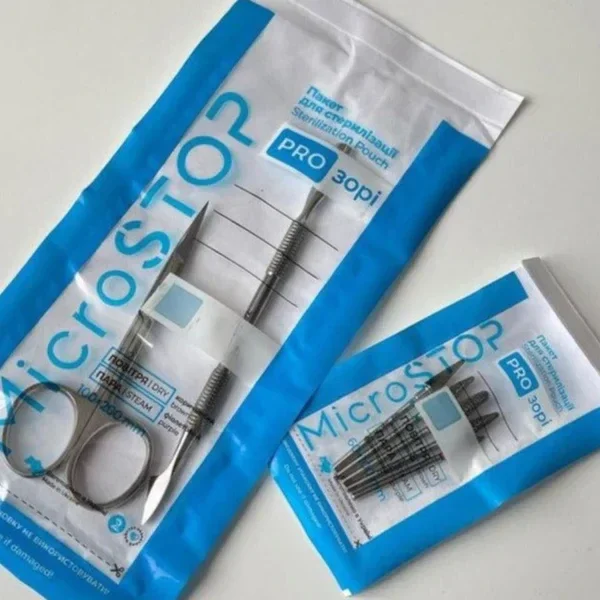 Bolsas de esterilización transparentes de 100 × 200 mm | Paquete de 100 unidades