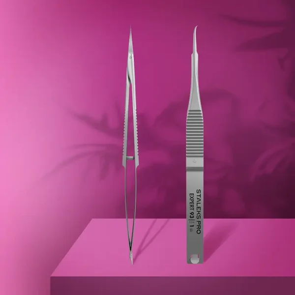STALEKS EXPERT 93 TYPE 1 mm micro tijera para cutículas con gancho