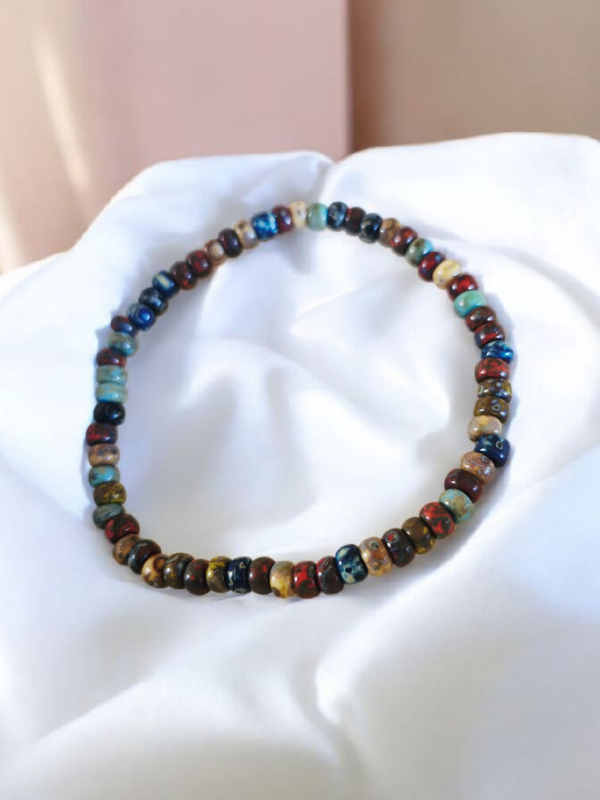 Bracelet en perles de verre chinoises