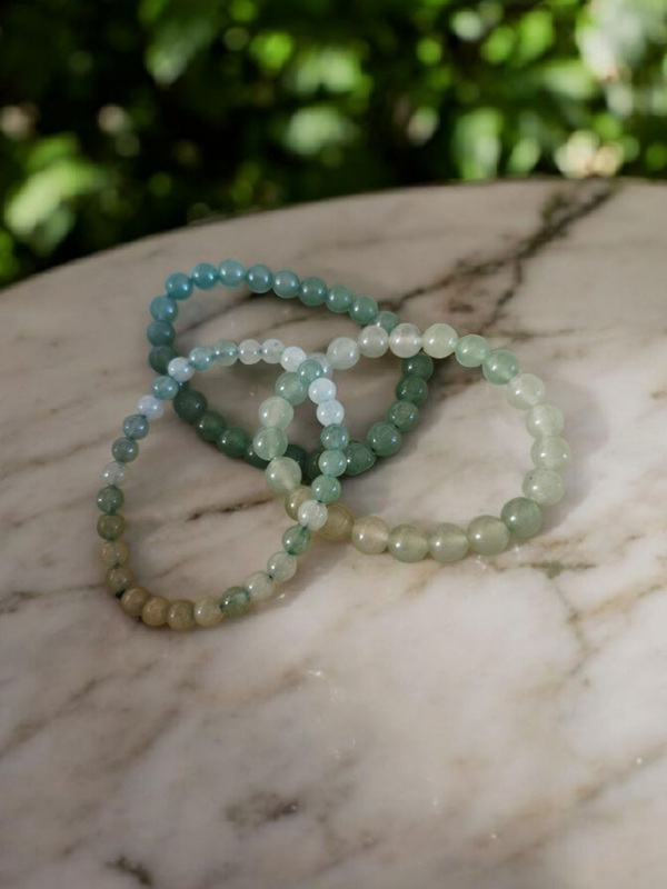 Bracelet en Aventurine Verte