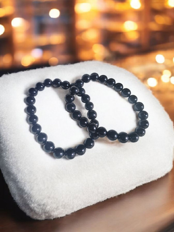 Bracelet en Tourmaline Noire – Protection & Ancrage
