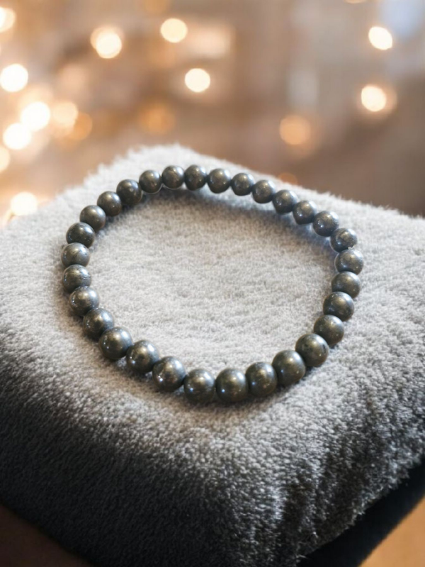 Bracelet en Pyrite – Confiance & Protection
