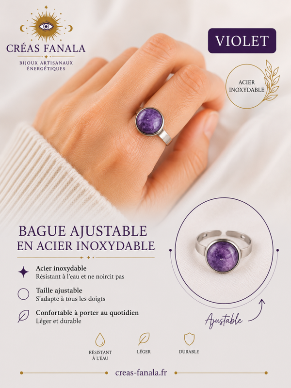 Bague Violet