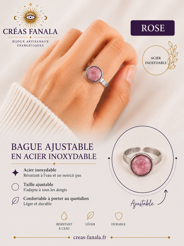 Bague Rose