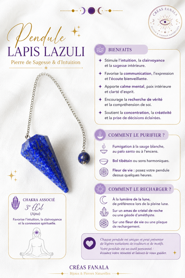 Lapis-lazuli - Intuition & Clairevoyance