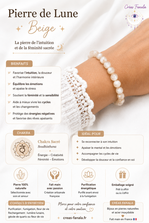 Bracelet Pierre de Lune