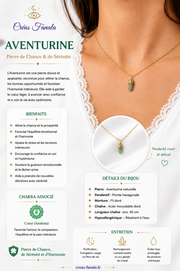 Collier - Aventurine