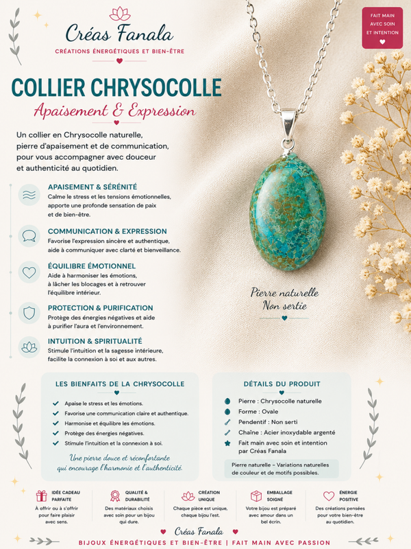 Collier – Chrysocolle