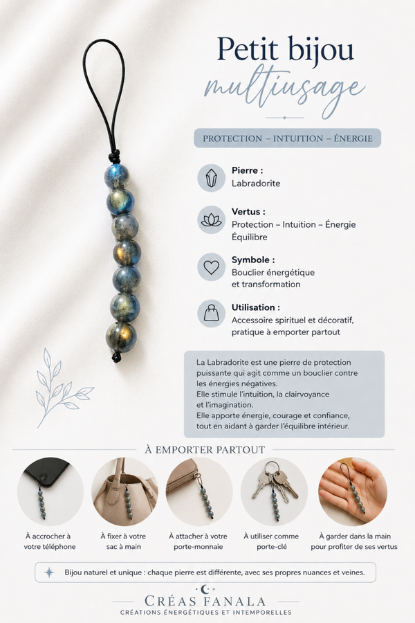 Petit bijou Labradorite