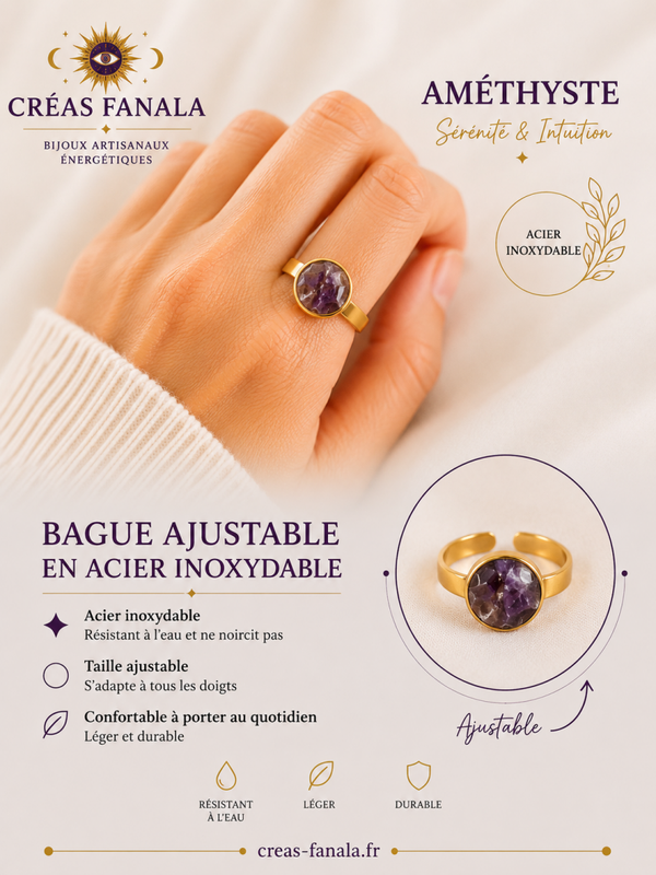 Bague Améthyste