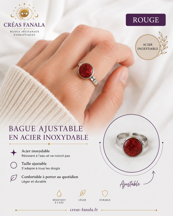 Bague Rouge