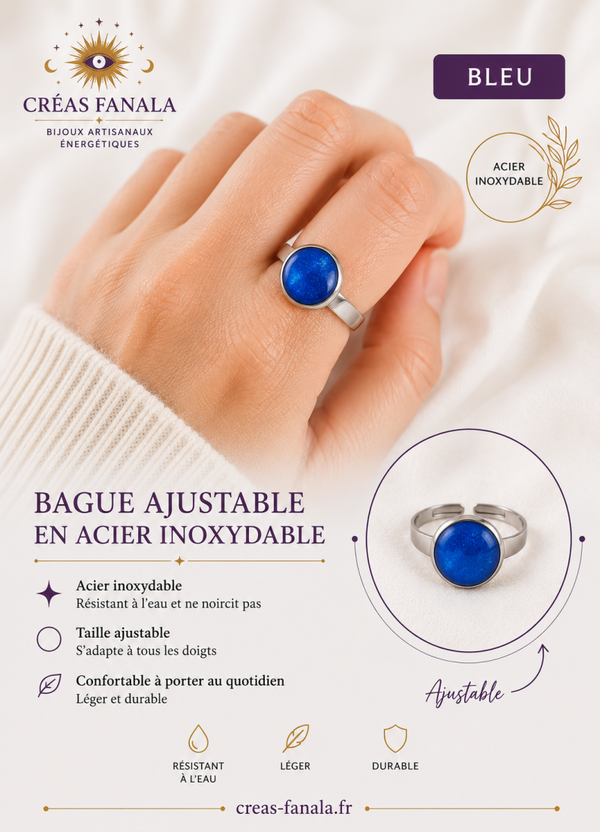 Bague Bleu