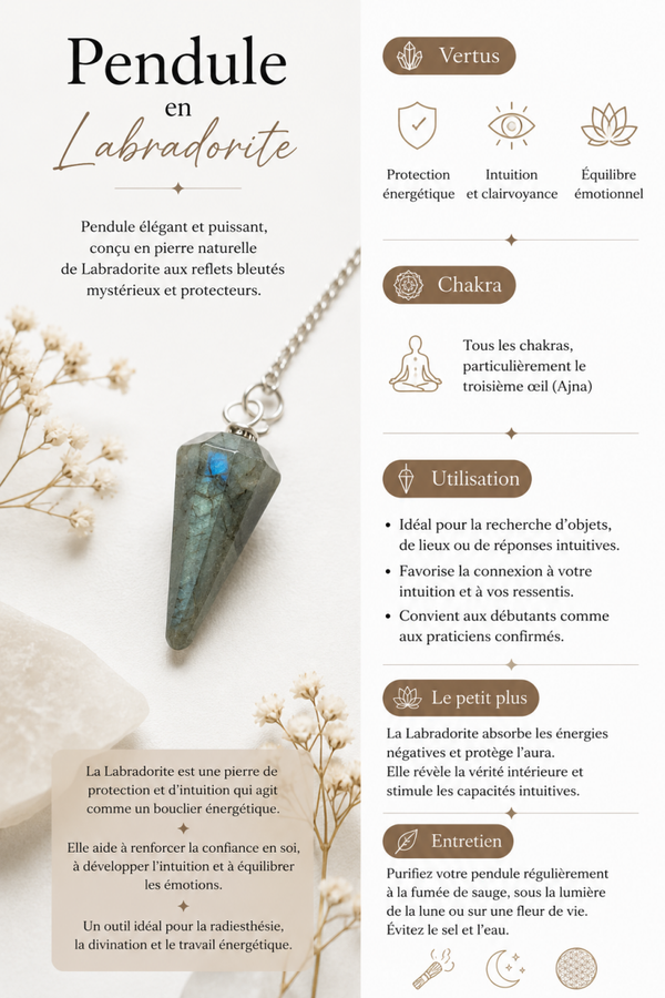 Labradorite  -  Intuition & Protection